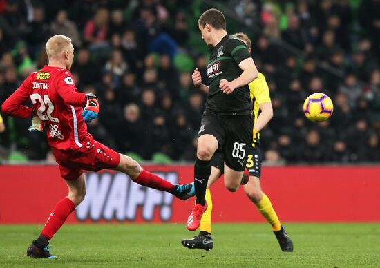 Футбол. РПЛ. Матч "Краснодар" - "Анжи"