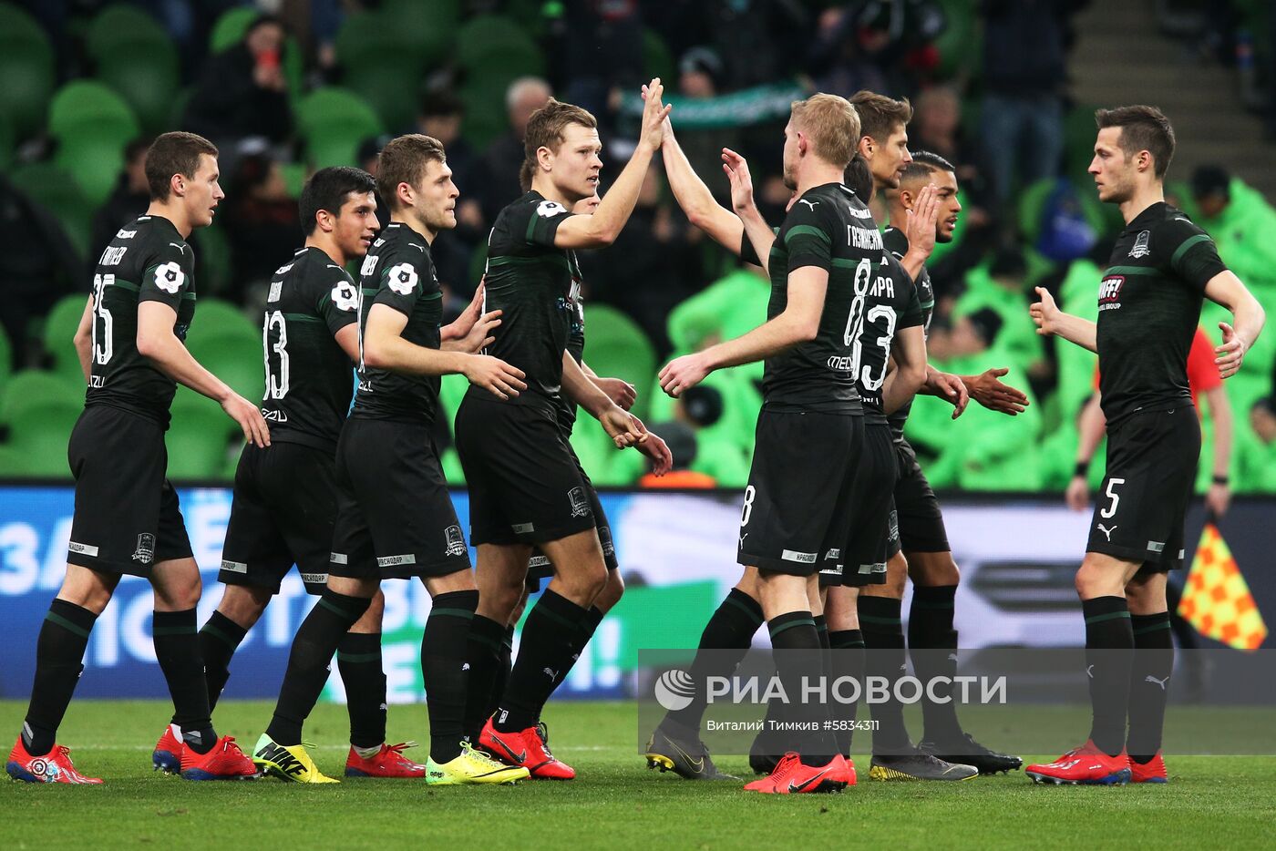 Футбол. РПЛ. Матч "Краснодар" - "Анжи"