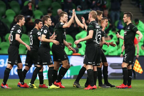 Футбол. РПЛ. Матч "Краснодар" - "Анжи"