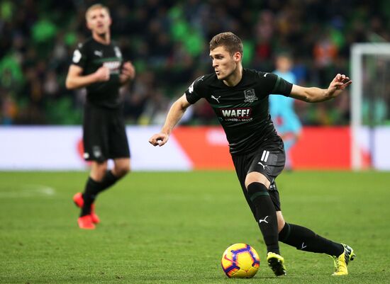 Футбол. РПЛ. Матч "Краснодар" - "Анжи"