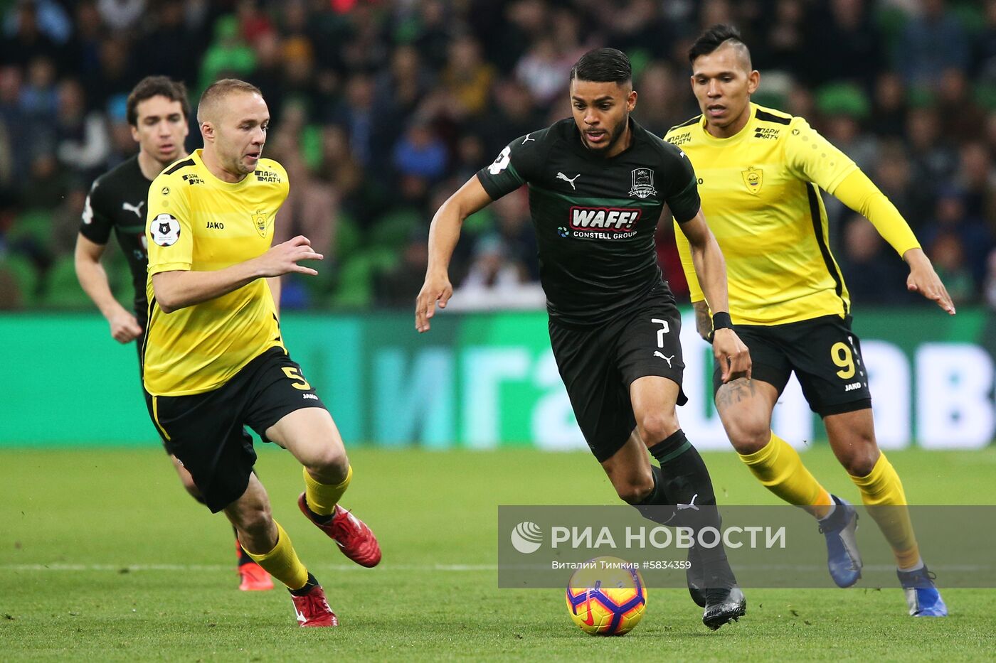 Футбол. РПЛ. Матч "Краснодар" - "Анжи"