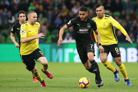 Футбол. РПЛ. Матч "Краснодар" - "Анжи"