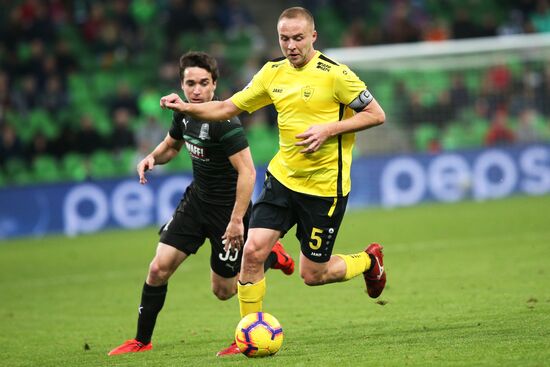 Футбол. РПЛ. Матч "Краснодар" - "Анжи"