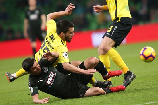 Футбол. РПЛ. Матч "Краснодар" - "Анжи"