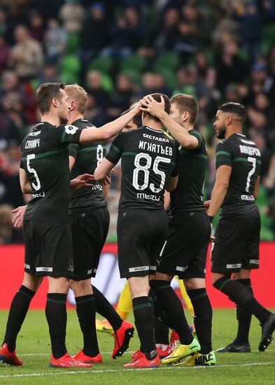 Футбол. РПЛ. Матч "Краснодар" - "Анжи"