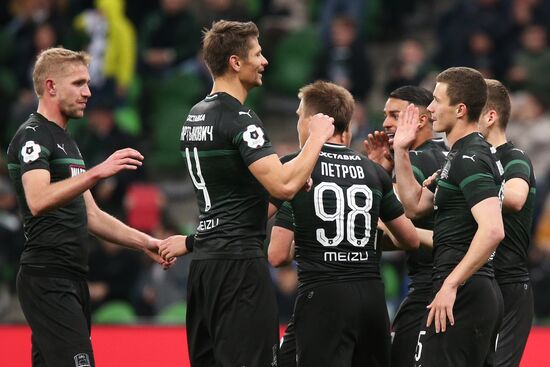 Футбол. РПЛ. Матч "Краснодар" - "Анжи"