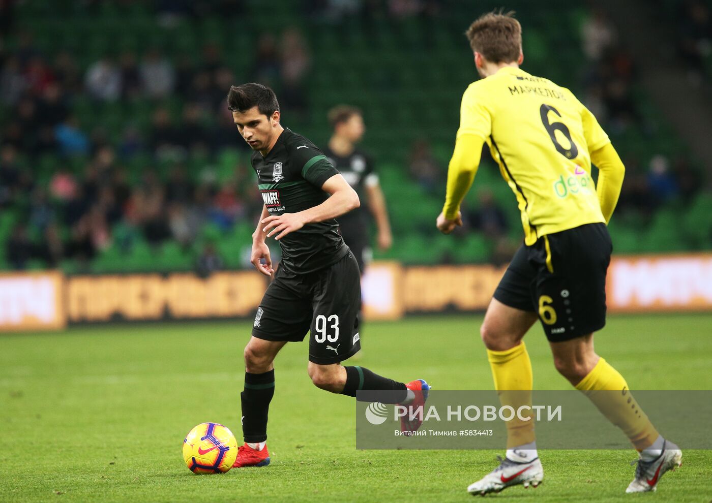 Футбол. РПЛ. Матч "Краснодар" - "Анжи"