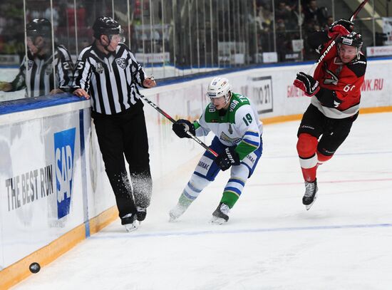 Хоккей. КХЛ. Матч "Авангард" - "Салават Юлаев"