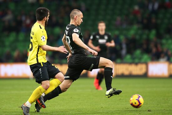 Футбол. РПЛ. Матч "Краснодар" - "Анжи"