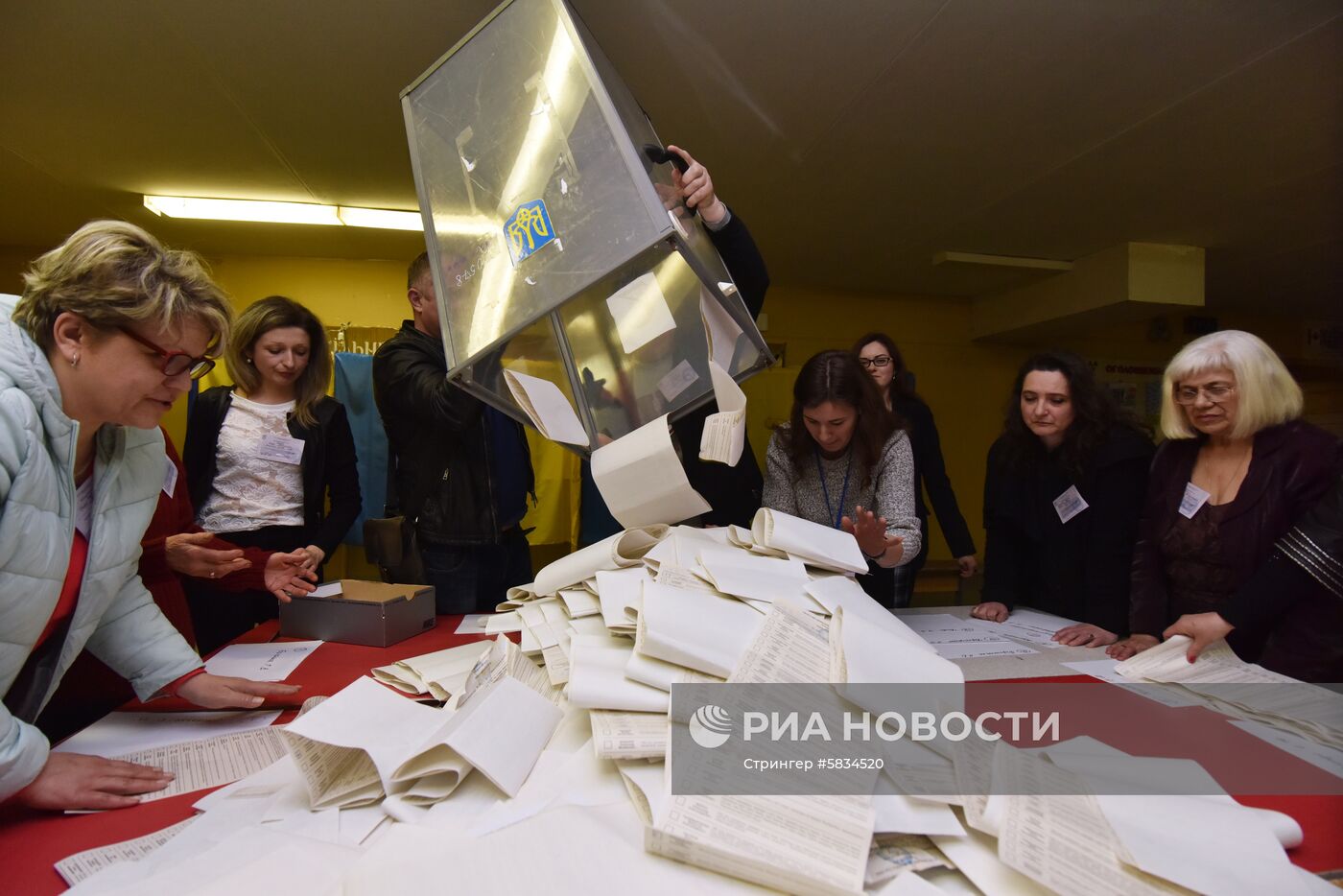 Подсчёт голосов на выборах президента Украины