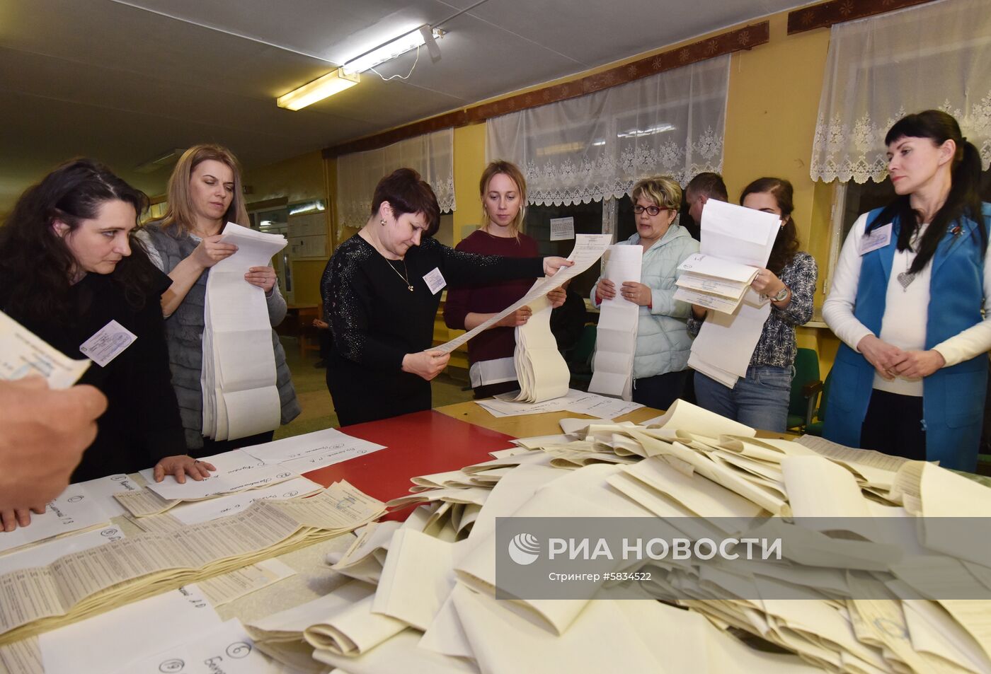 Подсчёт голосов на выборах президента Украины