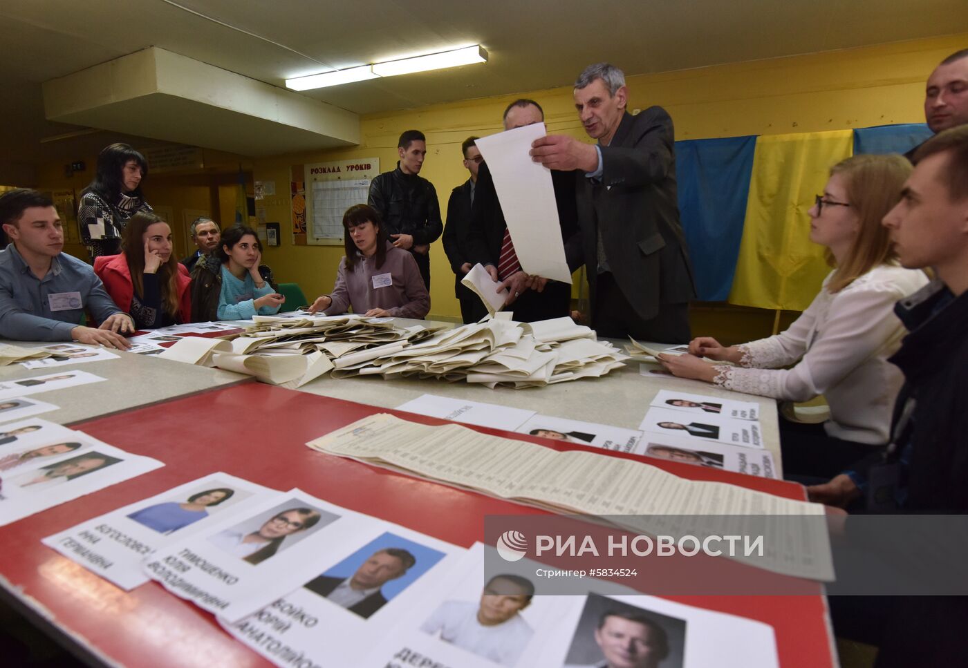 Подсчёт голосов на выборах президента Украины