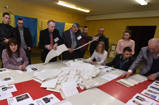 Подсчёт голосов на выборах президента Украины