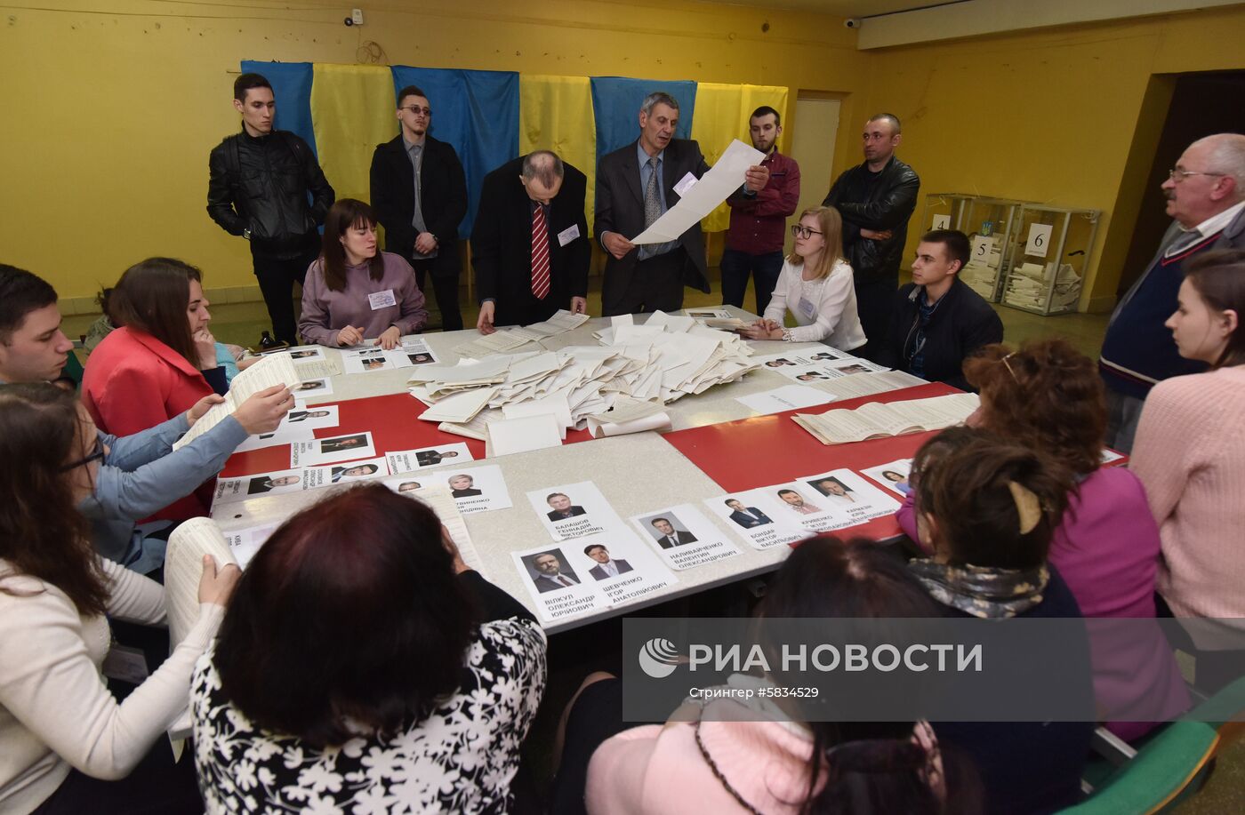 Подсчёт голосов на выборах президента Украины