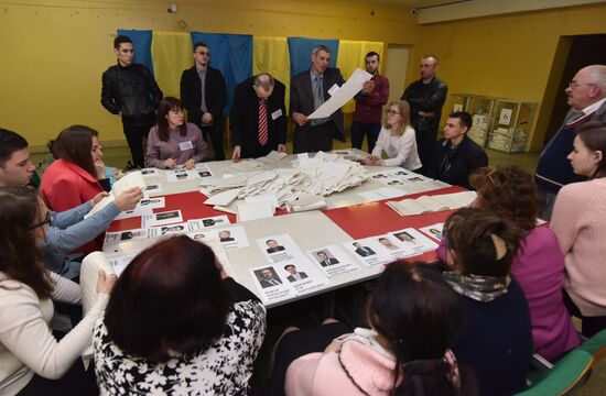 Подсчёт голосов на выборах президента Украины