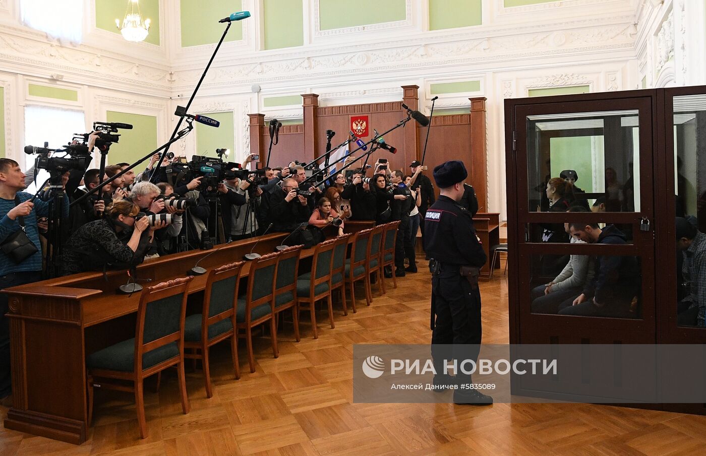 Заседание суда по делу о теракте в петербургском метро