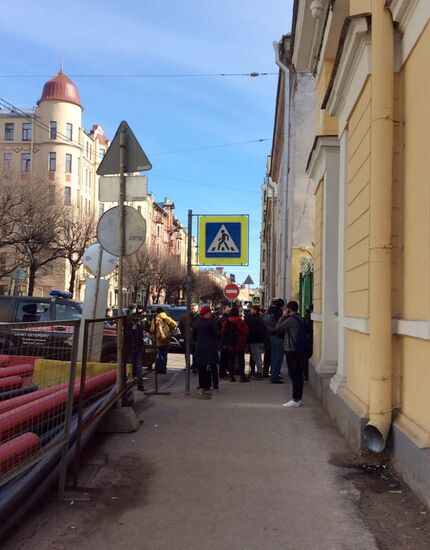 Взрыв в военной академии Санкт-Петербурга