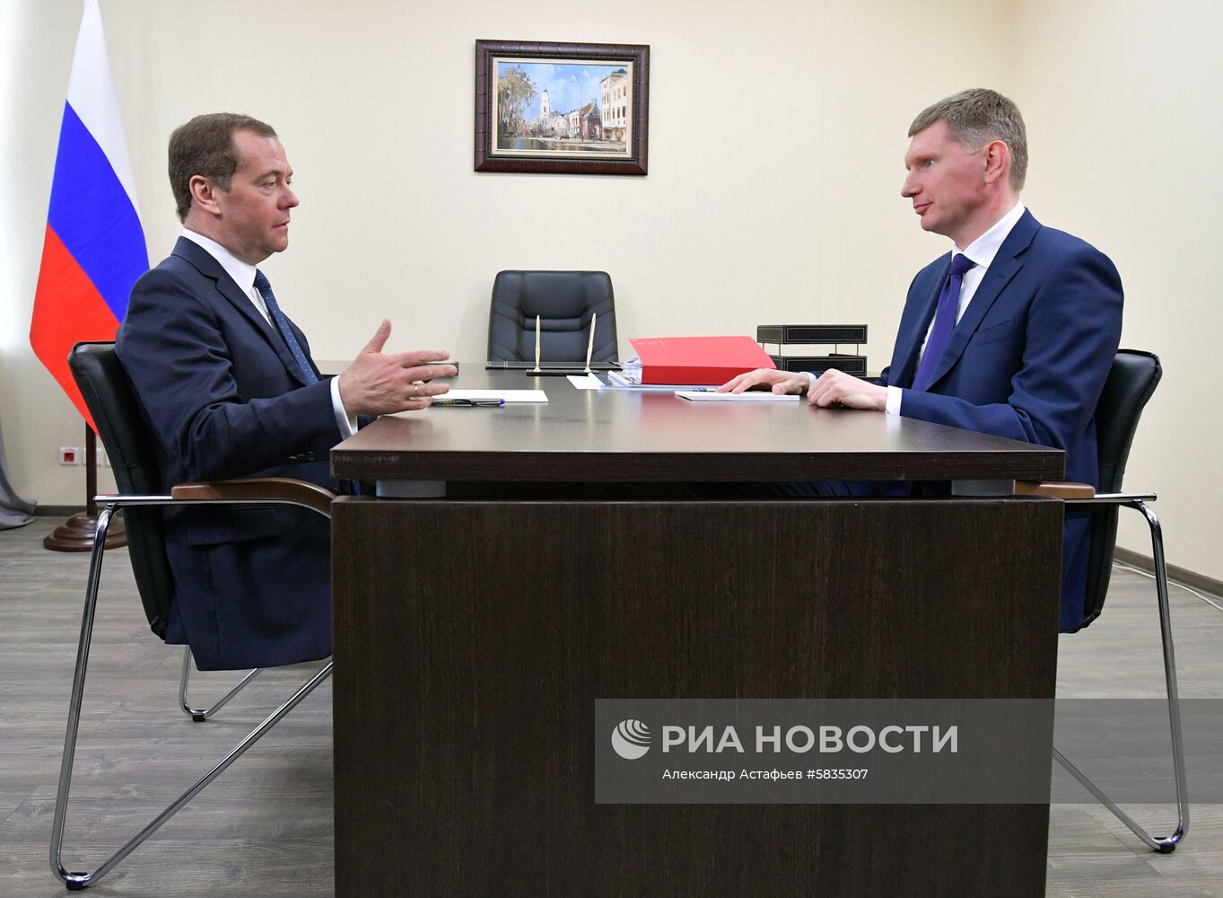 Рабочая поездка премьер-министра РФ Д. Медведева в Пермь
