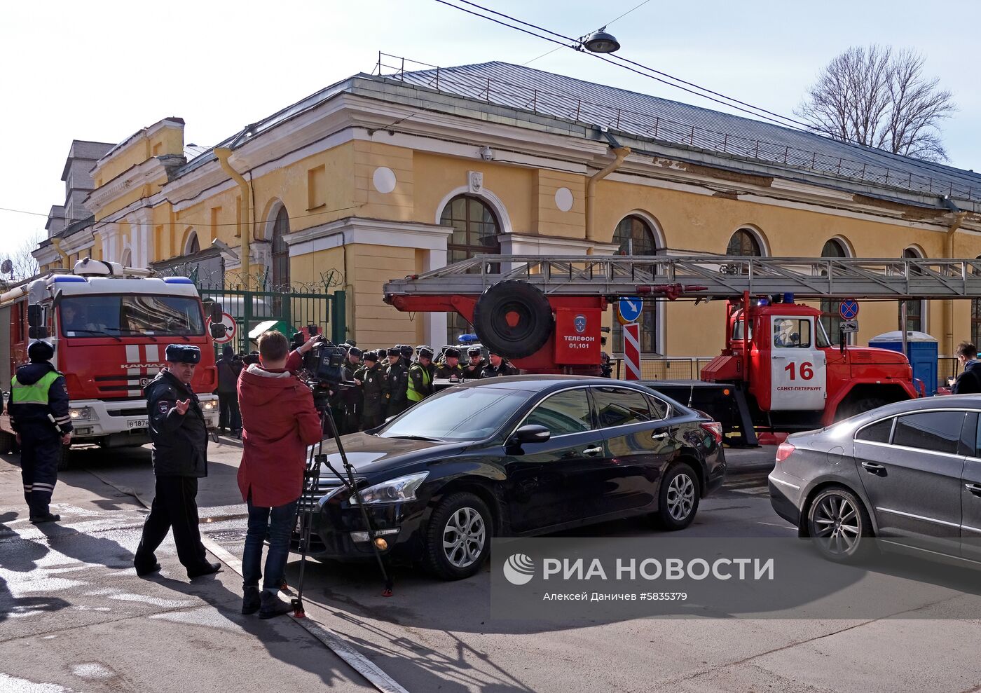 Взрыв в военной академии Санкт-Петербурга