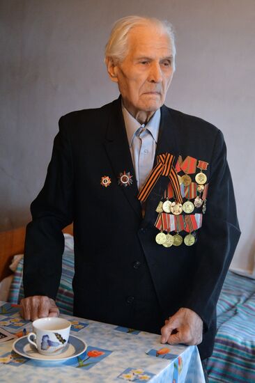 Ветеран Великой Отечественной войны Василий Синицын
