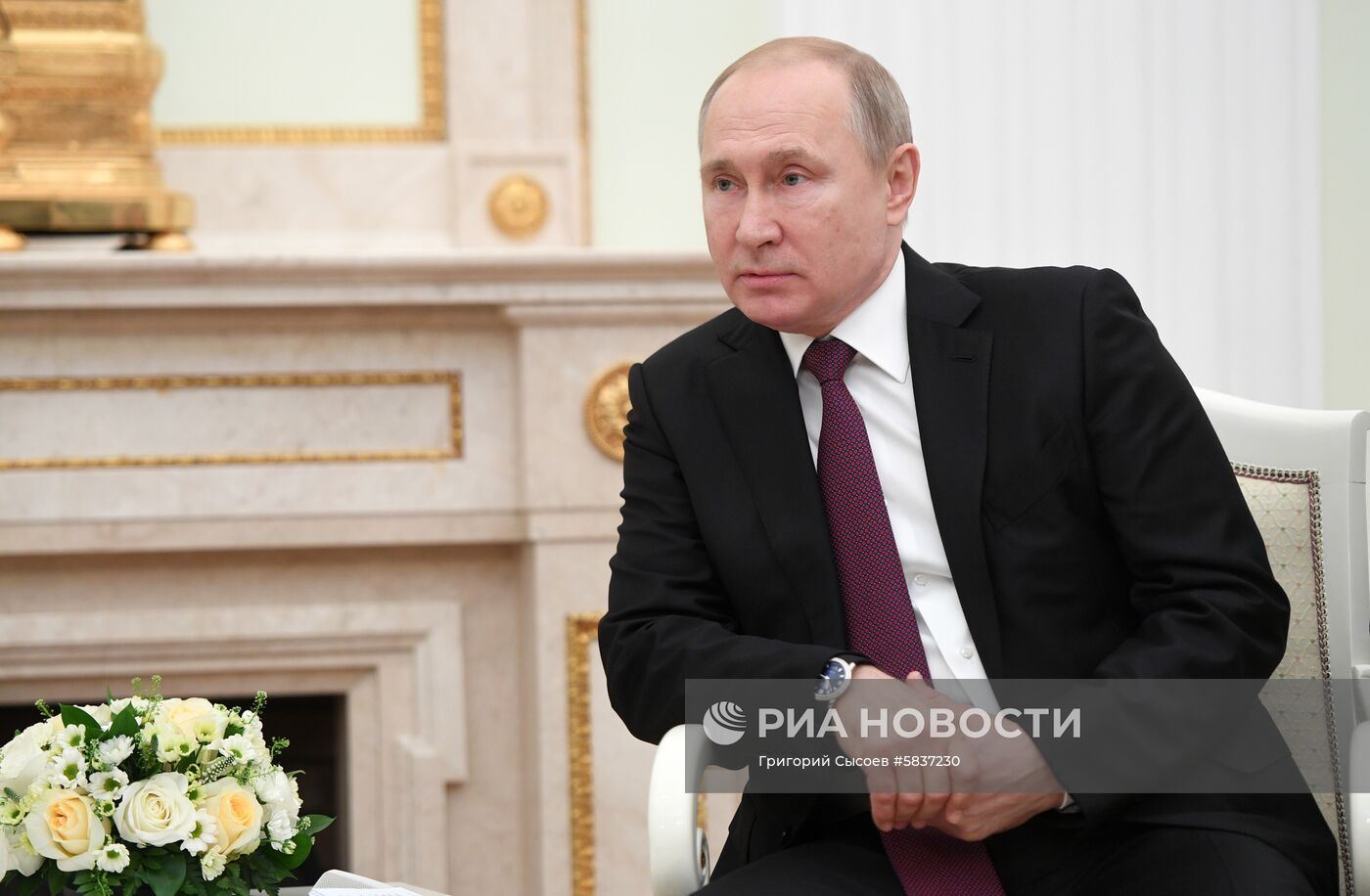 Президент РФ В. Путин встретился с премьер-министром Израиля Б. Нетаньяху 