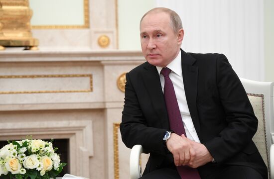Президент РФ В. Путин встретился с премьер-министром Израиля Б. Нетаньяху 