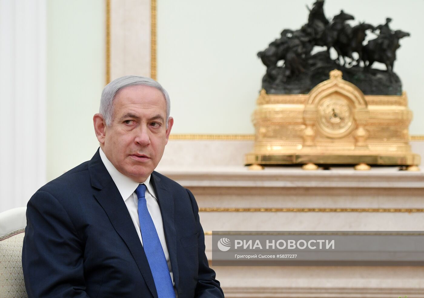 Президент РФ В. Путин встретился с премьер-министром Израиля Б. Нетаньяху 