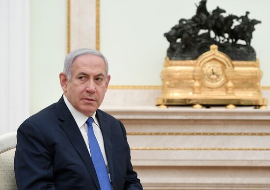 Президент РФ В. Путин встретился с премьер-министром Израиля Б. Нетаньяху 