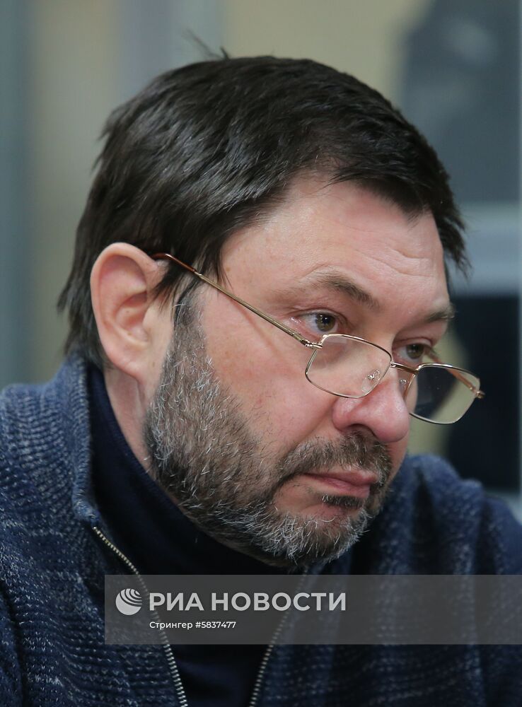 Заседание суда по делу журналиста К. Вышинского