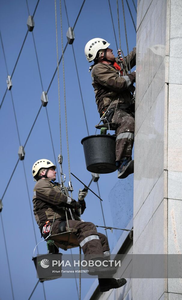 Подготовка объектов городской инфраструктуры к весенне-летнему сезону