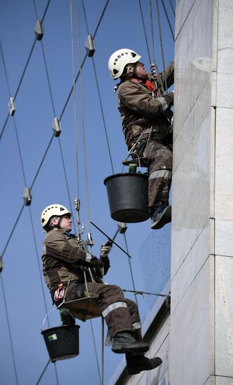 Подготовка объектов городской инфраструктуры к весенне-летнему сезону