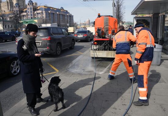 Подготовка объектов городской инфраструктуры к весенне-летнему сезону