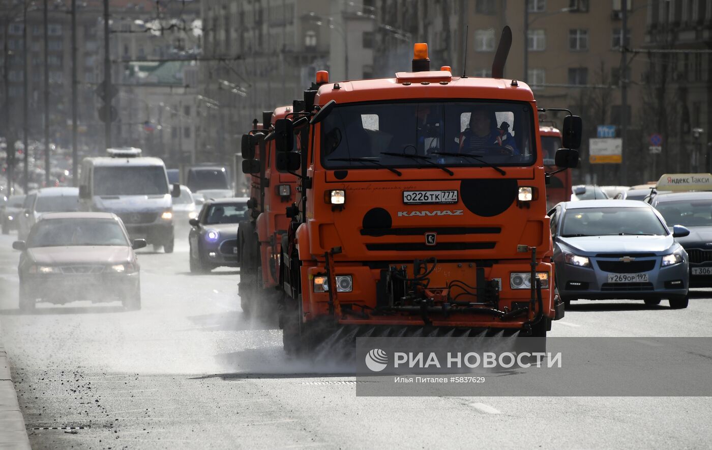Подготовка объектов городской инфраструктуры к весенне-летнему сезону