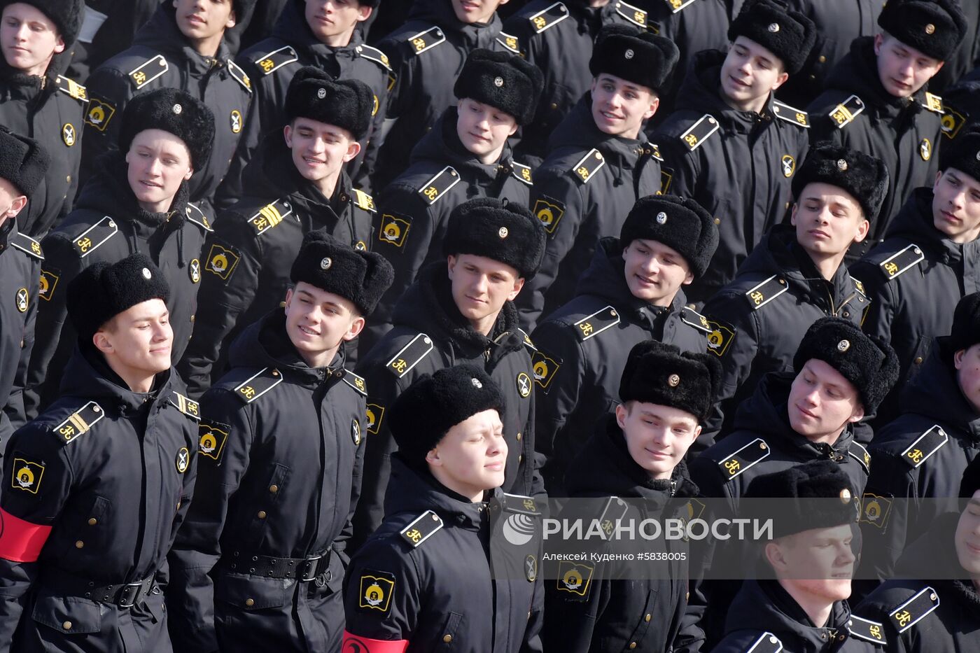 Репетиция Парада Победы в Алабино