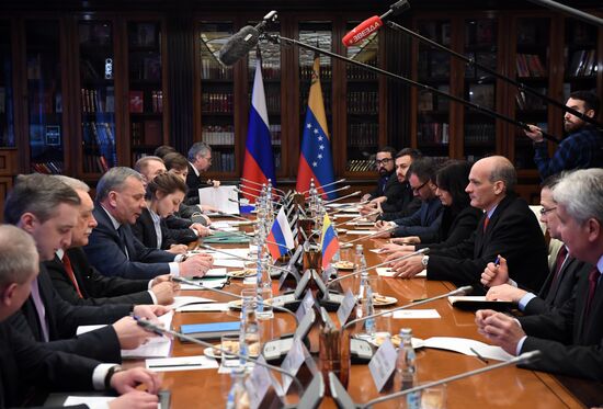 Заседание межправкомиссии РФ и Венесуэлы 
