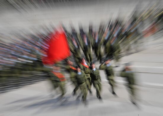 Репетиция Парада Победы в Алабино 