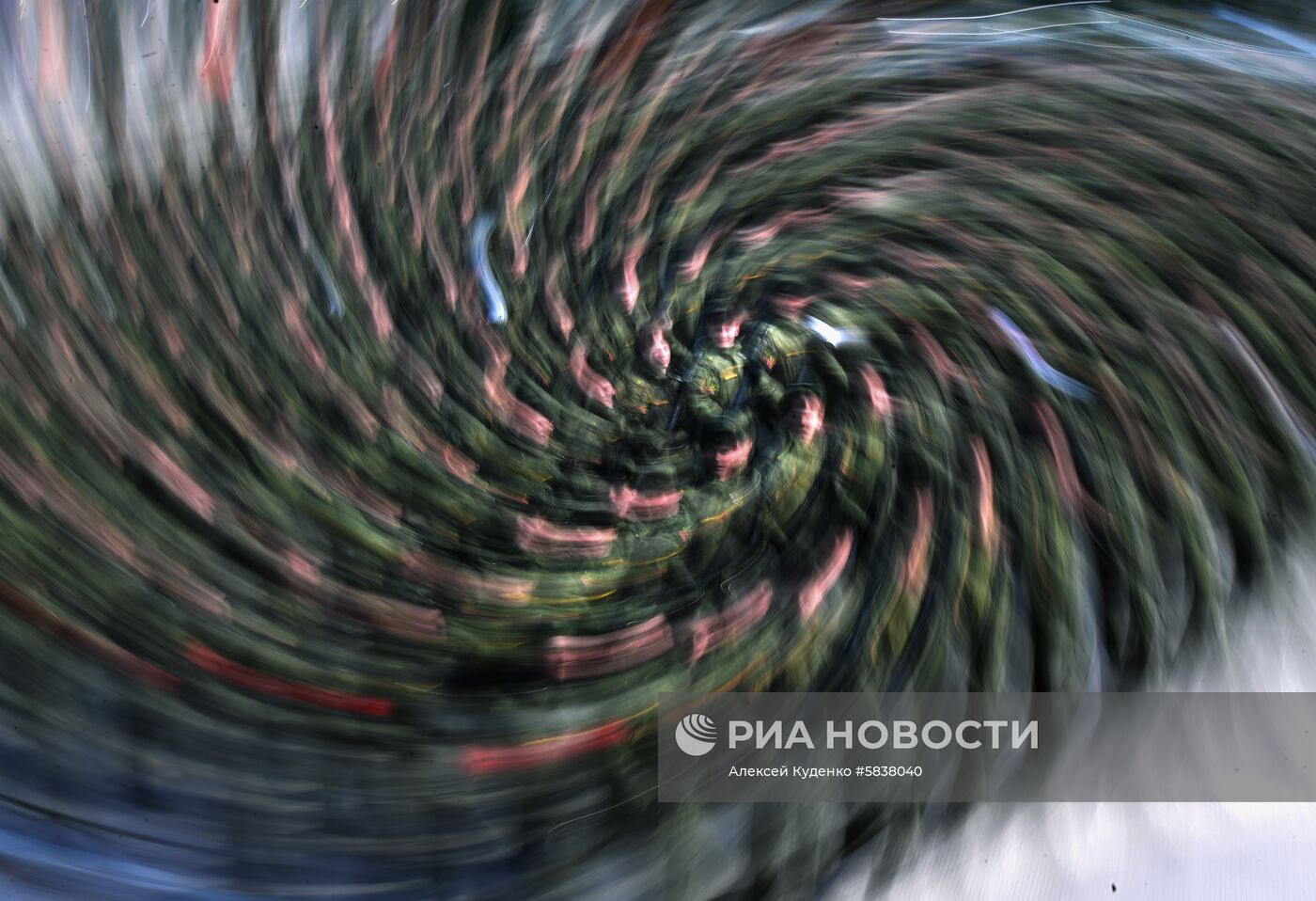 Репетиция Парада Победы в Алабино