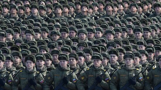 Репетиция Парада Победы в Алабино 