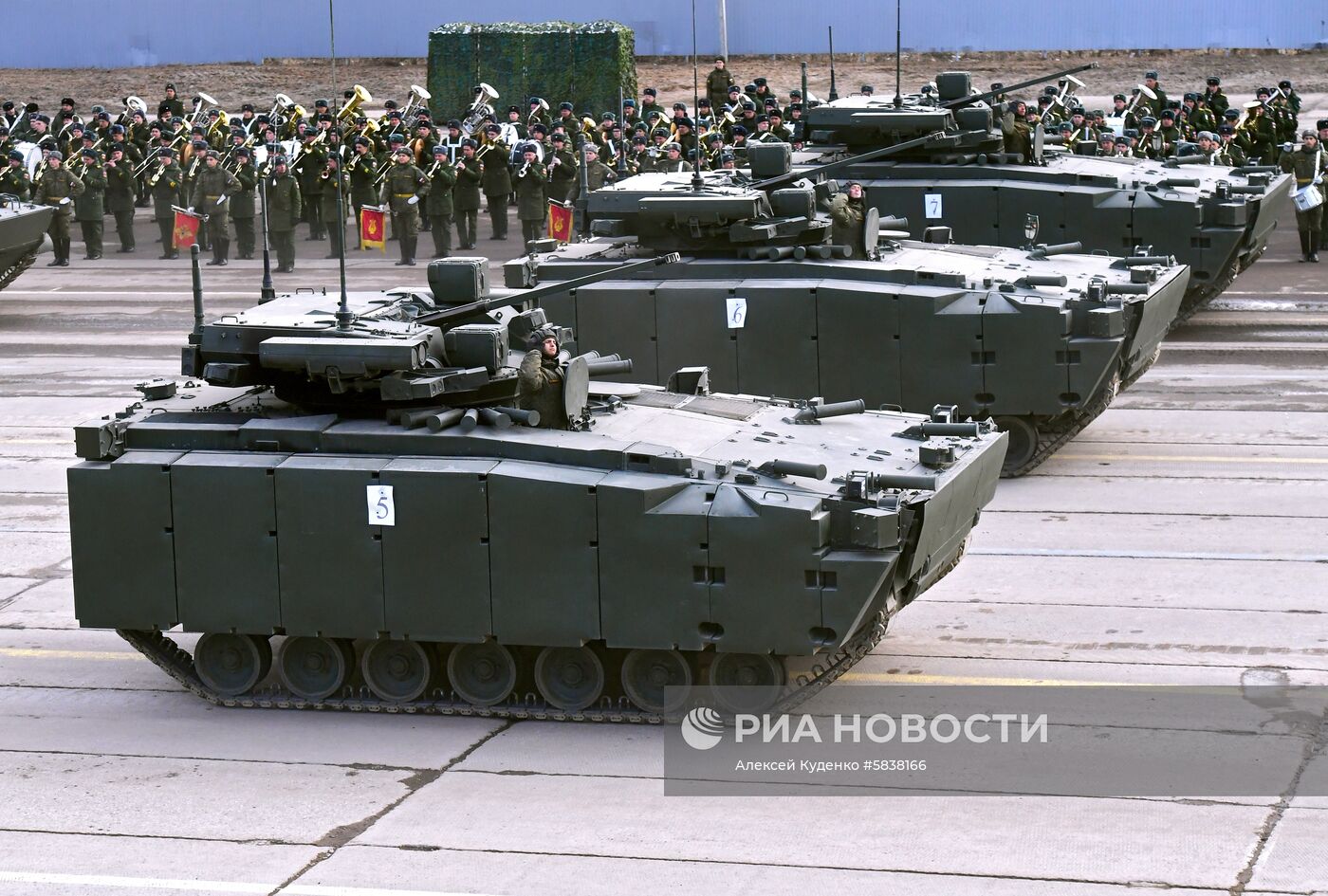 Репетиция Парада Победы в Алабино