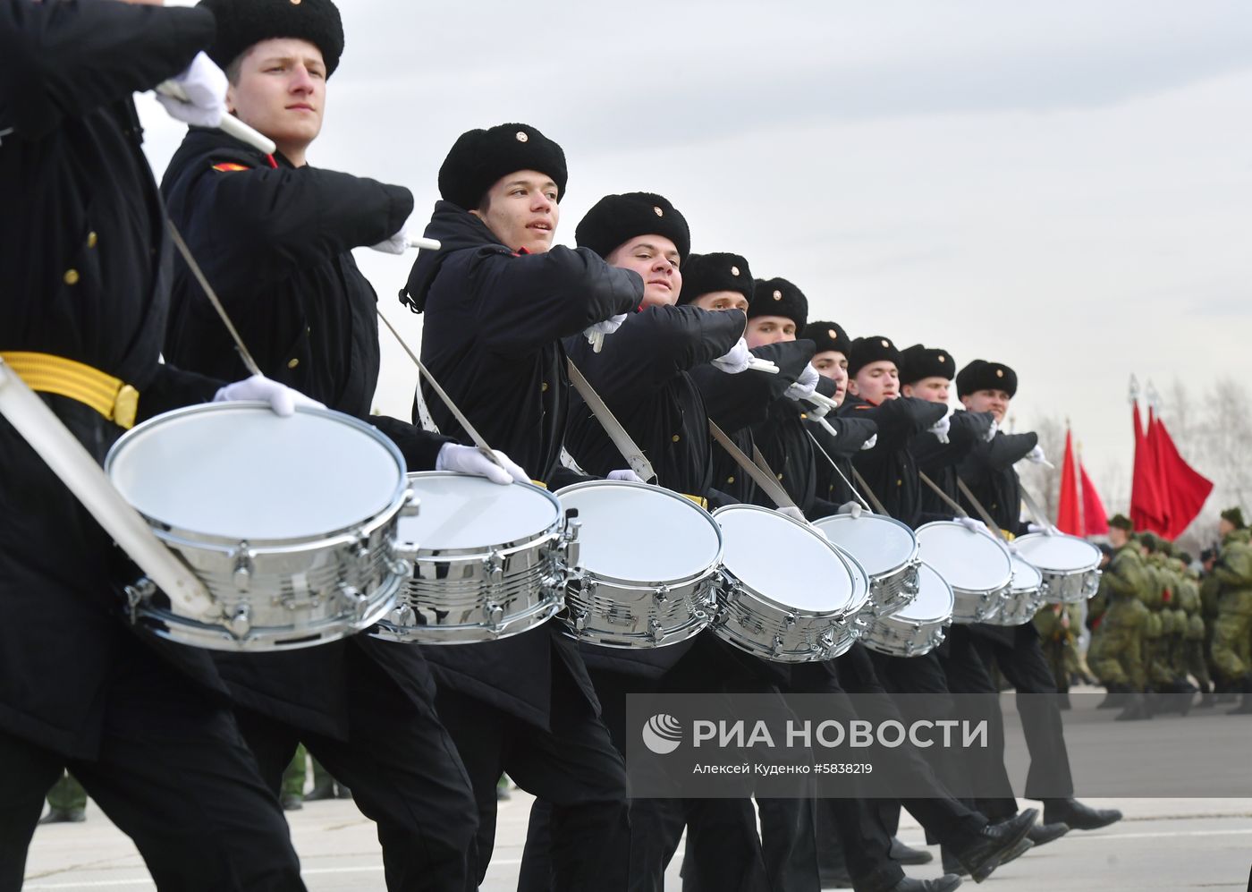 Репетиция Парада Победы в Алабино 