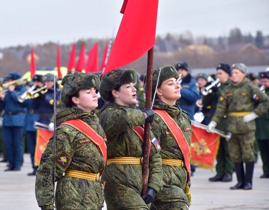 Репетиция Парада Победы в Алабино 