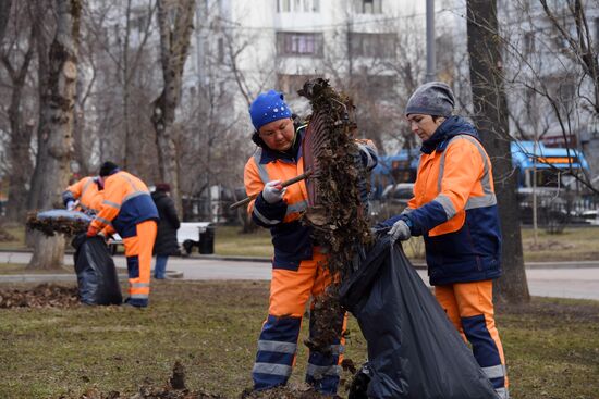 Благоустройство парка Декабрьского восстания