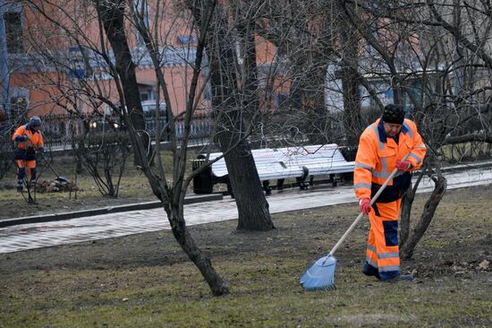 Благоустройство парка Декабрьского восстания