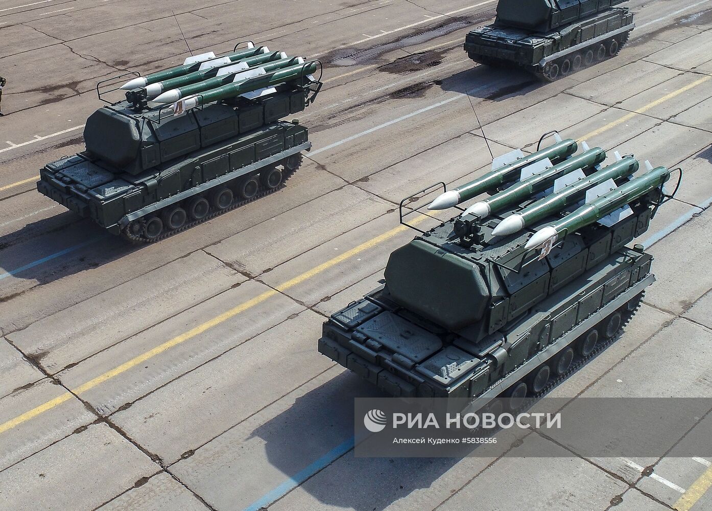 Репетиция Парада Победы в Алабино 