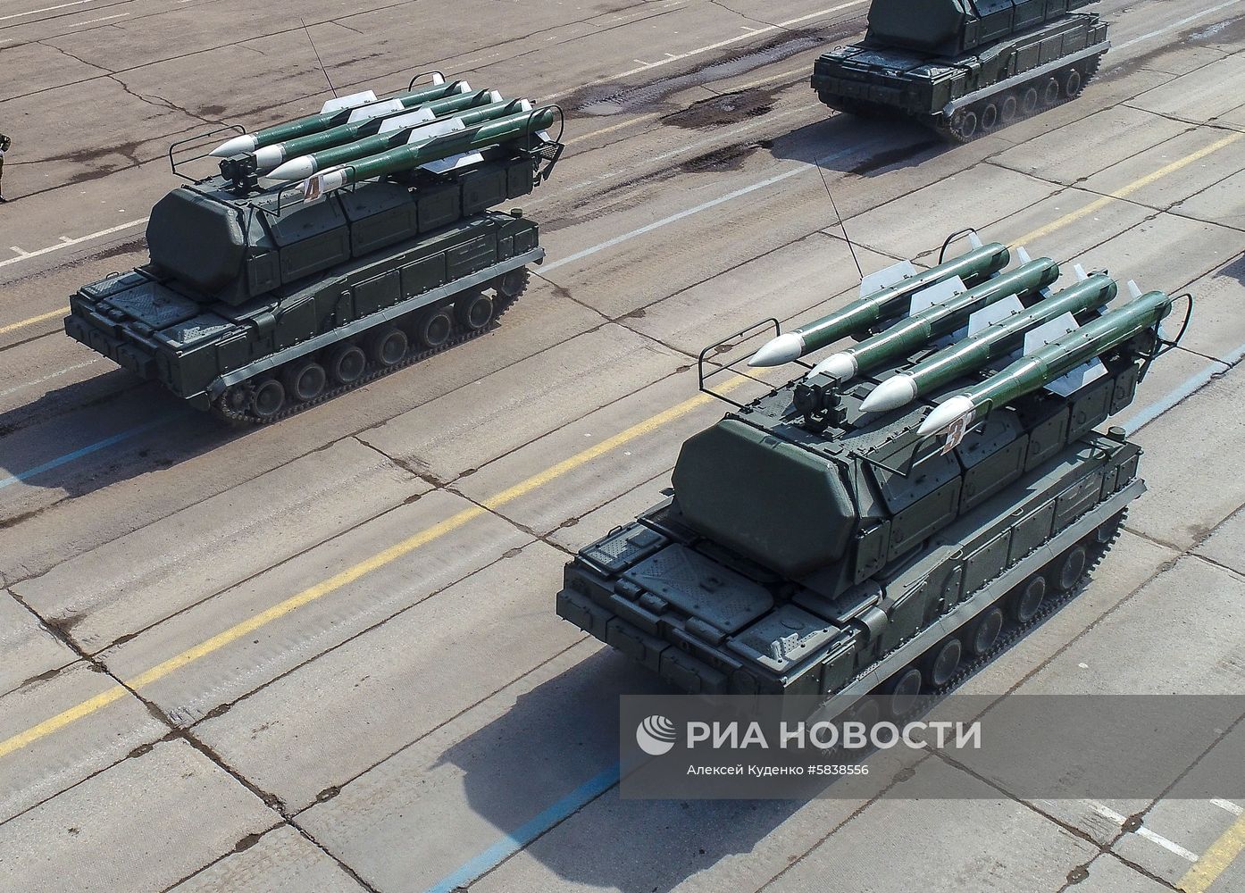 Репетиция Парада Победы в Алабино 