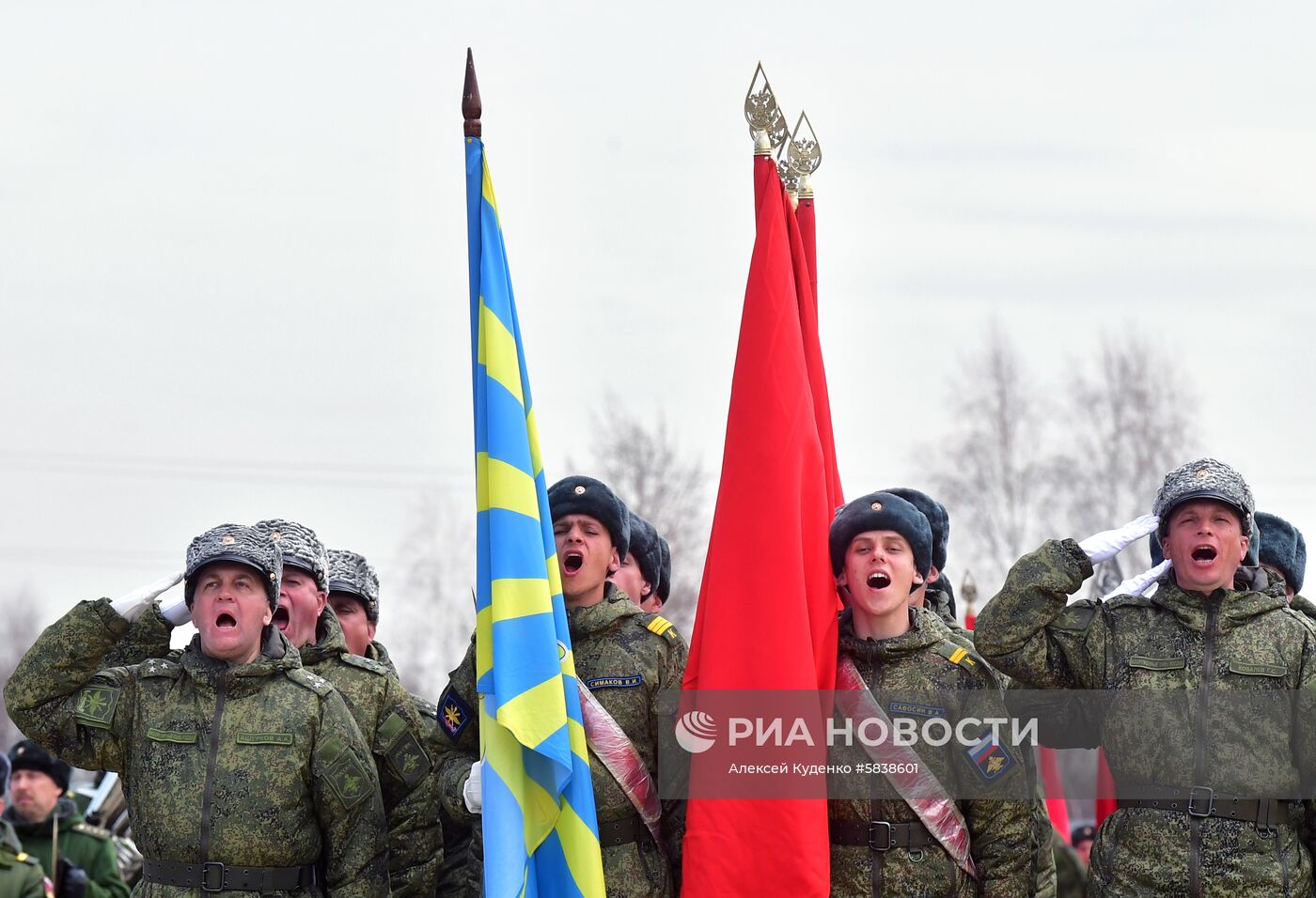 Репетиция Парада Победы в Алабино 