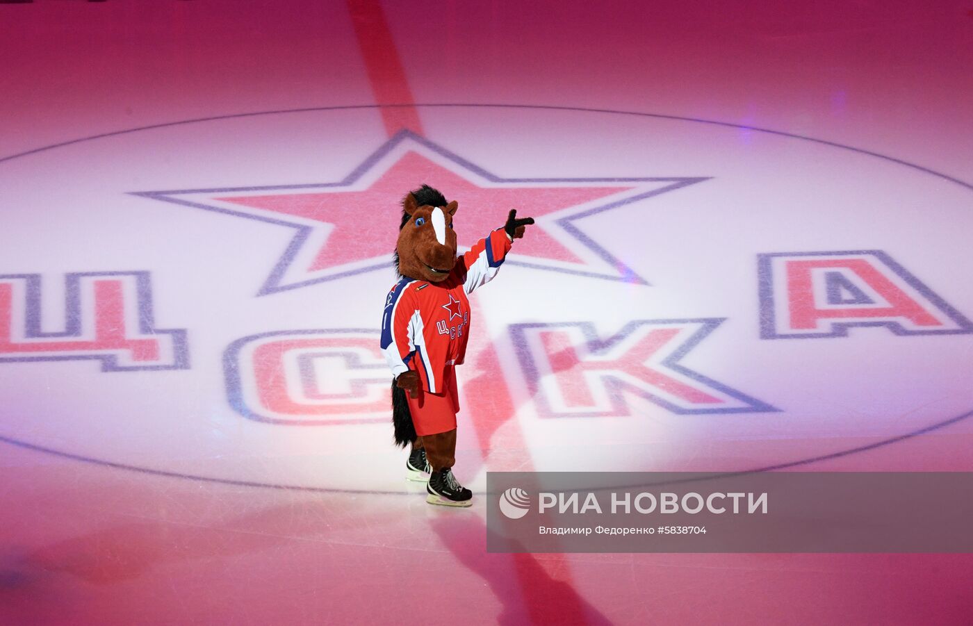 Хоккей. КХЛ. Матч ЦСКА - СКА