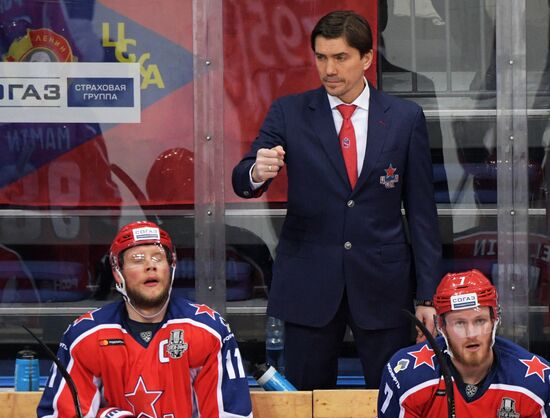 Хоккей. КХЛ. Матч ЦСКА - СКА