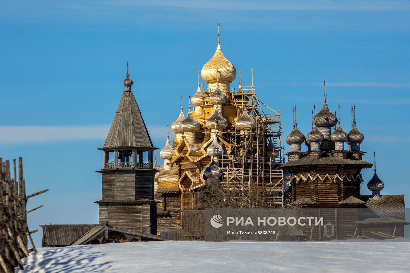 Музей-заповедник "Кижи" в Карелии