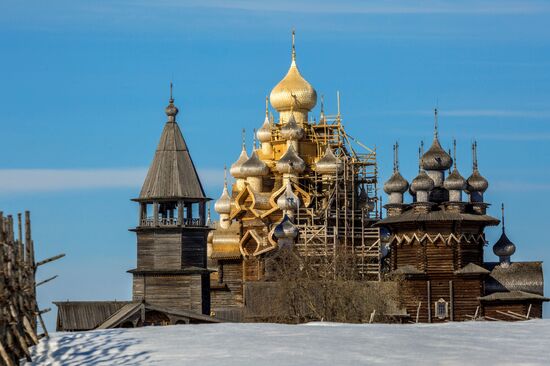 Музей-заповедник "Кижи" в Карелии